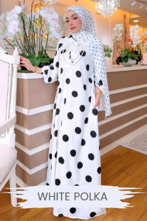 KAFTAN DOT DRESS