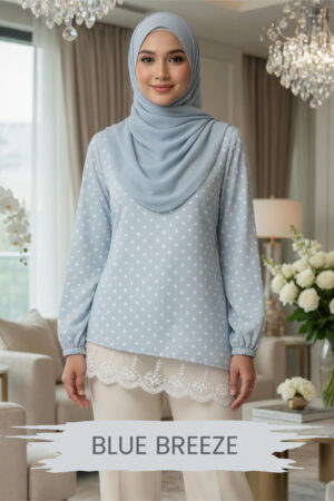POLKA LACE TOP